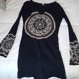 Pink Lotus long shirt.